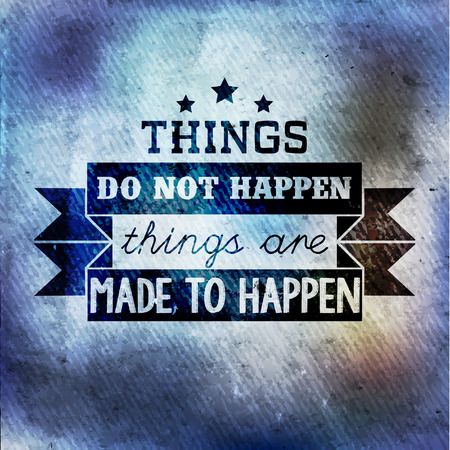 Inspirational and encouraging quote typography designのイラスト素材