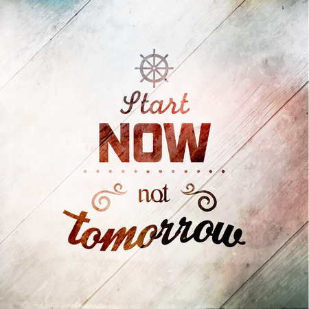 Inspirational and encouraging quote typography designのイラスト素材