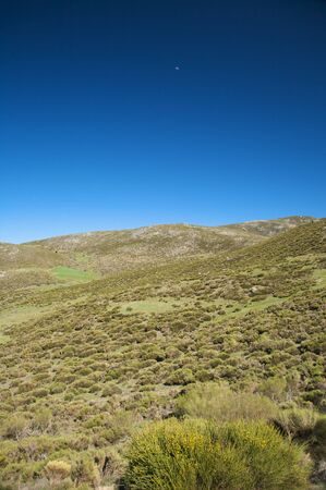 gredos mountains in avila spainの写真素材