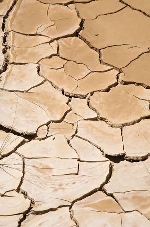 desert of Bardenas Reales at navarra in spainの写真素材