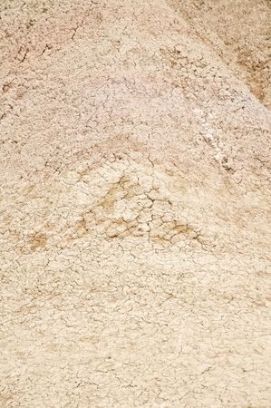 desert of Bardenas Reales at navarra in spainの写真素材