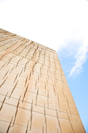 public ancient quarry of Menorca island in Spainの写真素材