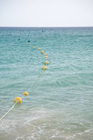Lances beach of Tarifa at Cadiz Andalusia in Spainの写真素材