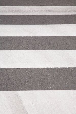 lonely new street at Madrid city in Spainの写真素材