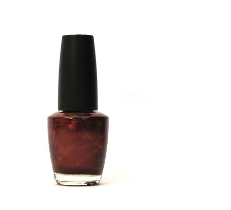 Red nailpolishの写真素材