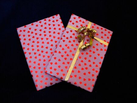 Two presentsの写真素材