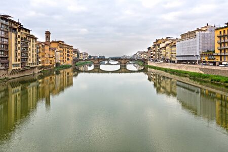 The river is mirroredの写真素材