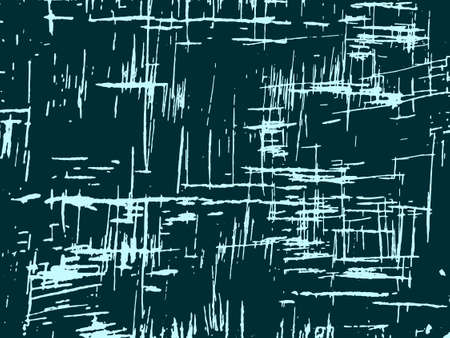A turquoise and blue vector texture of scratched, scraped, distressed and grungy scraper board. Ideal for use as a background texture or for applying grunge effects to your images. The vector file contains a background fill layer and a texture layer to enable rapid color scheme changes.のイラスト素材