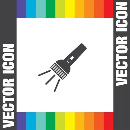 flashlight vector icon flashlight vector icon