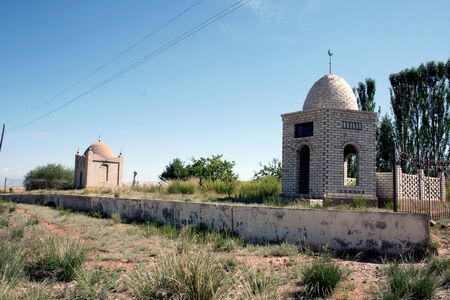Road to Issyk - Kul , Kyrgyzstanのeditorial素材
