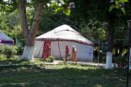 Yourt in Osh, Kyrgyzstanのeditorial素材