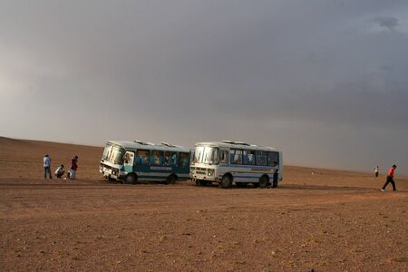 Gobi desert, Mongoliaのeditorial素材