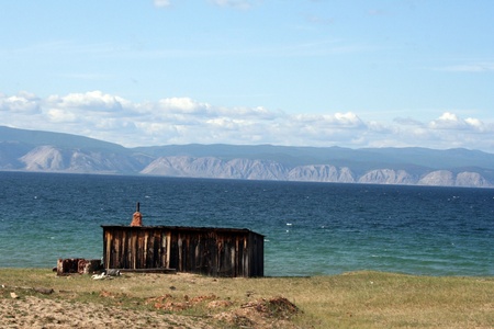 Olkhon island, lake Baikal, Siberia, Russia の写真素材