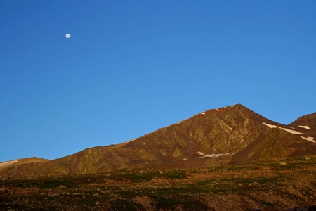 View of Caucasus Mountains, Georgia の写真素材