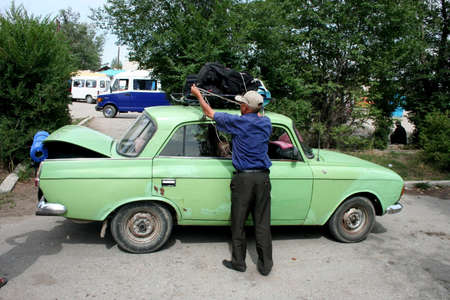 Bazaar in Kyrgyzstan のeditorial素材