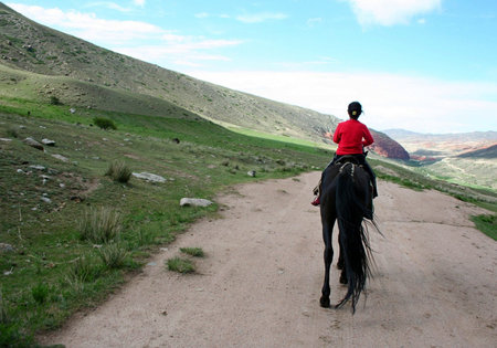 Dzhuku Valley, Tien Shan mountains, Kyrgyzstanのeditorial素材