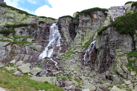 Waterfall - Skok, Slovakiaの写真素材