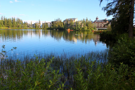 Strbske Pleso in High Tatras of Slovakia
