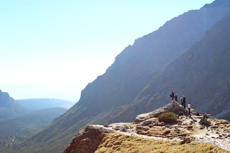 Mengusovska valley in High Tatras, Slovakiaのeditorial素材
