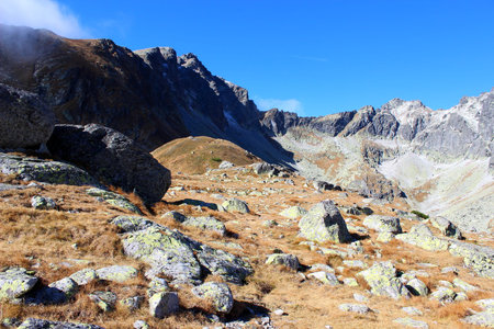 Mengusovska valley in High Tatras, Slovakia