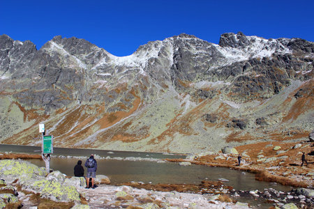 Mengusovska valley in High Tatras, Slovakiaのeditorial素材