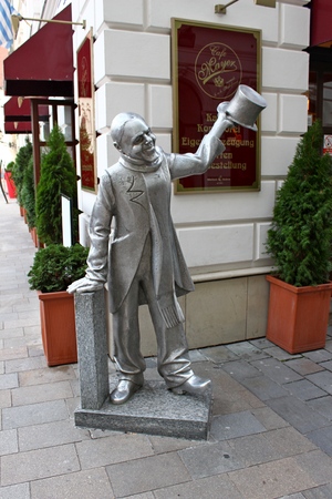 Streets in Bratislava, Slovakiaのeditorial素材