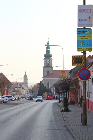 Catholic Church in city Modra, Slovakiaのeditorial素材