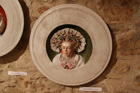 Museum of the Slovak Ceramic Sculpture, Modra, Slovakiaのeditorial素材