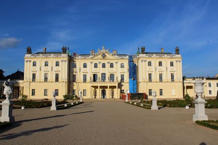 Branicki Palace in Bialystok, Poland.のeditorial素材