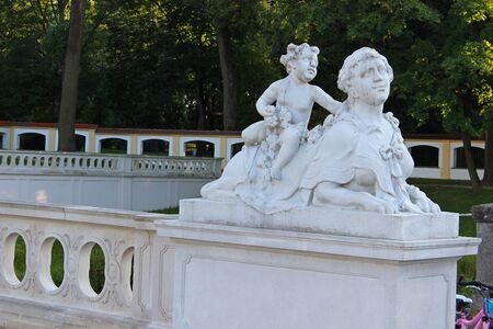 Branicki Palace in Bialystok, Poland.のeditorial素材