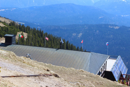 The WankHaus on Mount Wank in Garmisch Germanyのeditorial素材