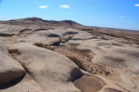Desert mountains Bektau-Ata, Kazakhstan
