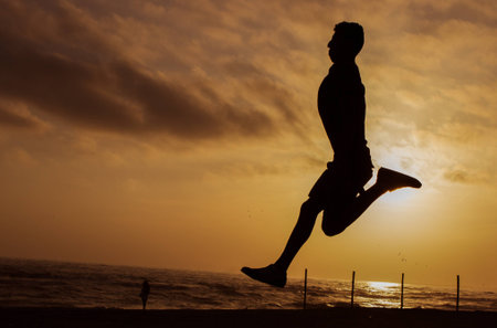 Rejoicing in the sea