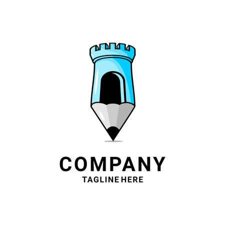 vector illustration of a pencil icon, educationのイラスト素材