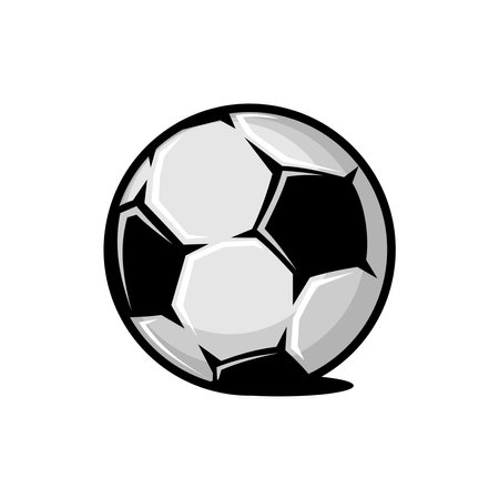 football vector design, vector a ballのイラスト素材