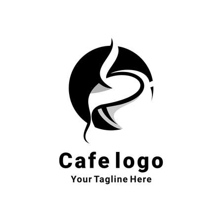 vector illustration of a cup of coffee, black coffeesのイラスト素材