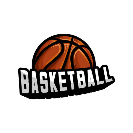 basketball sport vector design	on white backgroundのイラスト素材