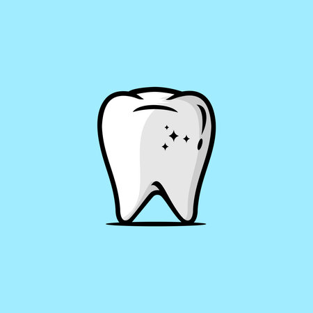 design vector of tooth, tooth healthのイラスト素材