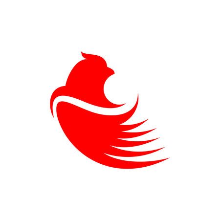 Vector logo of eagle headのイラスト素材