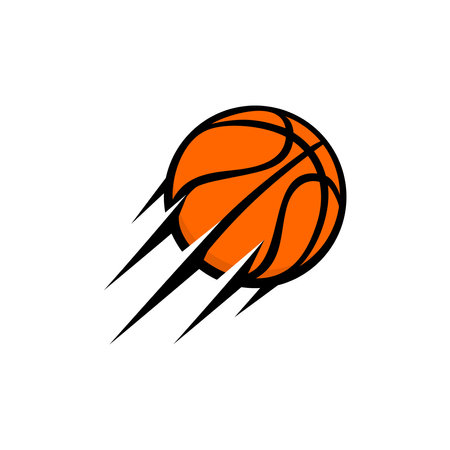 vector ball basketball, fast basketballのイラスト素材