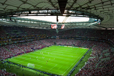 Stadion Narodowy   National Stadium Warsawのeditorial素材