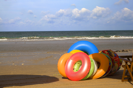 Weizhou Island on the beachのeditorial素材