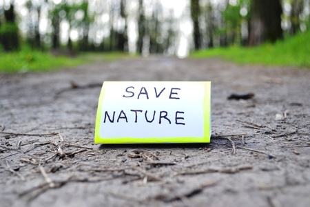 call save on the nature of the roadの写真素材