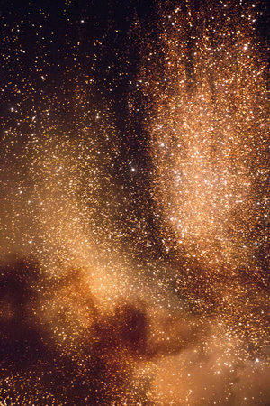 Fireworks starsの写真素材