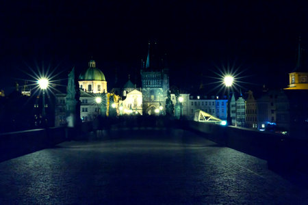 The Charles Bridge Ghostsの写真素材