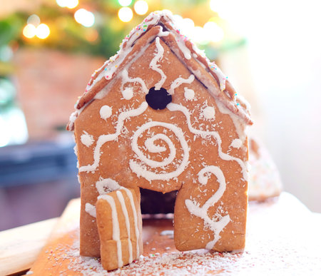 Gingerbread house christmas