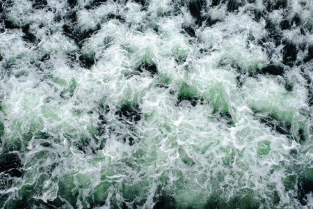 Bubble ocean Black and white sea, black water nature, ocean