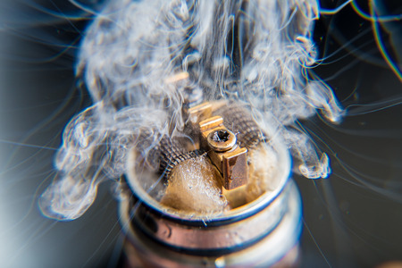 Vaporizers vape cloud - close upの写真素材