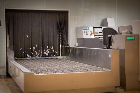 Empty baggage drop-offの写真素材