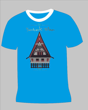 t-shirtのイラスト素材